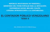 REPÚBLICA BOLIVARIANA DE VENEZUELA.. … · En otras palabras, el Código de Ética Internacional (IFAC) tiene la misión de establecer estándares éticos de alta calidad y otros