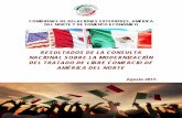 RESULTADOS DE LA CONSULTA NACIONAL … · 2017-09-07 · Aspectos relevantes de los documentos recibidos ... Estados Unidos Mexicanos otorga al Senado de la República para analizar