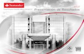 Presentación de PowerPoint - santander.com.mx · 2 Presentación Resultados 1T17 Aviso Legal Grupo Financiero Santander México advierte que esta presentación puede contener declaraciones