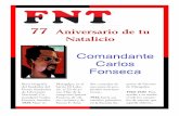 Comandante Carlos Fonseca - un enfoque diferente - … · 2013-06-24 · otro poema. El 4 de mar- ... (hermano del entonces presidente de Estados Unidos), ... ha consolidado mi volun-tad