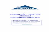 INGENIERÍA Y GESTIÓN TÉCNICA AGROINDUSTRIAL .proyecto y construcciÓn de naves industriales tasaciones