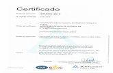 KM C368-20180305110441 - amlsa.com · Fecha de primera certificación 2012 2018-03-05 TÜV Rheinland Ibérica Inspection, eertifica 'esting S.A. of IAF IVA CERTIFICACION N' wc-scon