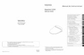 Manual de instrucciones Washlet E200 - totousa.com · Cuando se siente en el asiento para inodoro calefaccionado durante períodos prolongados, coloque el control de temperatura en