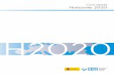 Guía rápida Horizonte 2020eshorizonte2020.cdti.es/recursos/doc/Programas/Cooperacion... · Acción por el clima, medio ambiente, eficiencia de recursos y materias primas 6. Europa