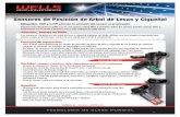 Sensores de Posición de Arbol de Levas y Cigueñales.wellsve.com/sft653/bulletin_camcrank_esp.pdf · Sensores de Posición de Arbol de Levas y Cigueñal Benefits: - Alineamiento