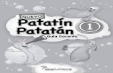 Patatín Patatán - estacionmandioca.com · los niños confianza para que aborden sin miedos la resolución de situaciones que se les presenten, siendo ... (personas, animales, vegetales).