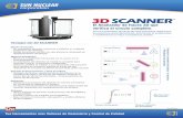 3D SCANNER - dta.com.es¡logo 3DScanner en Español.pdf · Mesa de Elevación, Plataforma de Nivelación y Reservorio de agua. El 3D SCANNER se controla mediante el software de escaneo