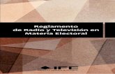 Reglamento de Radio y Televisión en Materia …encuentrosocialzacatecas.org/pdf/Transparencia-Leyes y Reglamentos... · Impreso en México/Printed in Mexico. REGLAMENTO DE RADIO