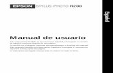 Manual del usuario · 2015-12-04 · Español Este manual está dividido en dos secc iones: Español y Portugués. ... (f uera de Estados Unidos) ... 60 Solución de ...