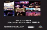 Memoria de actividades 2012 - guadalajara.es · cuentacuentos El pequeño dragón Coco de la Editorial La Galera con la animadora Pepa la Cuentera Organiza: El Corte Inglés * 20,00