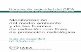 Normas de seguridad del OIEA -  · de radiación con fines de protección radiológica para la protección de las personas y el medio ambiente Nº RS-G-1.8 Guía de seguridad Normas