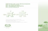 SÍNTESIS DE LOS RESULTADOS DE LA ENCUESTA DE …white.lim.ilo.org/ipec/documentos/gua_sintesis__encuenta.pdf · En el caso de la energía eléctrica, ... grupos de edad y áreas