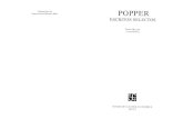 Traducción de POPPER - Materiales para el dictado de … · traducción de sergio rene madero bÁez popper escritos selectos david miller (compilador) fondo de cultura econÓmica