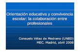 Orientación educativa y convivencia escolar: la ...multiblog.educacion.navarra.es/iibarrog/files/2010/04/Velaz.pdf · Asertividad en las relaciones entre iguales, con el otro sexo
