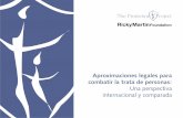 Aproximaciones legales para combatir la trata de …cedoc.inmujeres.gob.mx/documentos_download/trata... · Estatutos relativos a la trata de personas en el derecho internacional y