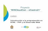 363n PHP Y DESARROLLO WEB.ppt) - castro …€¦ · sintácticas y semánticas que definen su estructura y ... Java, Python. Lenguaje PHP PHP es ... El objetivo de nuestro proyecto