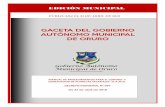 GACETA DEL GOBIERNO AUTÓNOMO MUNICIPAL …gamoruro.com/imagenes/pdf/decretos/decreto_097.pdf · General de la Republica, aprobado mediante Decreto Supremo Nº 23215 de 22 de julio