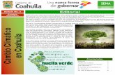 Cambio Climático en Coahuila - sema.gob.mx · Esta idea es útil para entender cómo el crecimiento pobla- ... Una buena forma de ahorrar en los costos de mantenimiento y al mismo