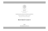 MATEMÁTICAS IV P (A MATERNO - Bachillerato en Red · 6 DGB/DCA/2013 interdisciplinario ... Probabilidad y Estadística II Matemáticas Financieras II ... BLOQUE IV UTILIZAS FUNCIONES