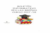 BOLETÍN INFORMATIVO IES LAS BREÑAS CURSO …ñas.es/paginas/nuestro_centro/Boletin Informativo 17... · basado en la acción tutorial y orientadora para facilitar el acceso y la