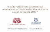Estado nutricional y características - Repositorio ...repository.urosario.edu.co/bitstream/handle/10336/2661/anexos.pdf · CONPES Social 113/2007 Política Nacional de Seguridad