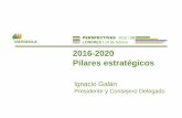 2016-2020 Pilares estratégicos - iberdrola.com · hecho público ni utilizado por ninguna otra persona física o jurídica con una ... 1Estimaciones Agencia Internacional de la ...