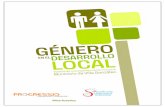 Género en el Desarrollo Local - democracialocal.org©nero-e… · Género en el Desarrollo Local: Reseña de una Experiencia Dominicana es el ... Las compañeras de Villa González