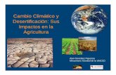 Cambio Climático y Desertificación: Sus Impactos en la ...cedaf.org.do/Eventos/disertificacion/Desertificacion.pdf · En 50 años hemos causado cambios ambientales más ... pendiente