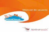 Manual de usuario - Software para la micro, pequeña y …swpyme.net/BDConocimiento/Manuales/Nomicloud/Manual_NomiCloud… · No.1 Interfaz de Nuevo Departamento Campo Descripción