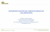 interpretación de certificados FINAL [Sólo lectura]s48ed18c07cb0b974.jimcontent.com/download/version... · certificados de calibración Conclusiones El certificado de calibración