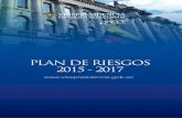 PLAN DE RIESGOS 2015 - 2017 - vicepresidencia.gob.ec · como producto final el Plan Anual Comprometido PAC 2015, el mismo que ha ... • El Plan de Riesgos de la Vicepresidencia de