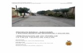 URBANIZACION DE UN TRAMO DE LA CALLE …web.dpz.es/Contratos/Ayuntamiento/22305/Pliego condiciones... · Red general de agua potable con tubería de polietileno PE 50, de 90 ... Las