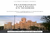 TESTIMONIOS GALLEGOS EN MADRID - …€¦ · Escudo de España en la fachada principal del Palacio de Comunicaciones ... Joaquín Calvo Sotelo (Calle de Álvarez de Baena, nº 7)