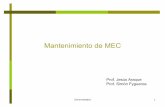 Mantenimiento de MEC - ::WEB DEL PROFESOR::webdelprofesor.ula.ve/ingenieria/jaraque/JESUS/3_Materias... · 2006-09-21 · llevan a la detección y aislamiento de la falla causante