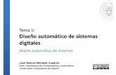 Tema 1: Diseño automático de sistemas digitales - … · 3 DAS tema 1: Diseño automático de sistemas digitales J.M. Mendías 2015 La microelectrónica estudia la integración