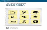 LOS MEDIOS DIGITALES: COLOMBIA - Open Society … · asociadas en cada país. En conjunto, dichos informes conforman una fuente de información que es muy ... de adjudicación del
