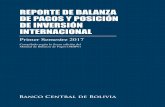 REPORTE DE BALANZA DE PAGOS Y POSICIÓN DE …€¦ · El contenido de este informe puede ser ... Los precios internacionales de las materias primas tuvieron un comportamiento variado.