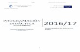 PROGRAMACI“N DIDCTICA 2016/ .2017-05-13  BAREMOS PRUEBAS FSICAS ... y niveles de 1, 2,