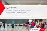 Empresa de Transporte de Pasajeros Metro S.A. · Historia de Metro 2008, Metro celebra su 40° aniversario En 1968, Presidente Eduardo Frei Montalva firmó el decreto que dio inicio