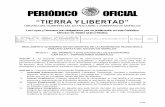 TIERRA Y LIBERTAD · días hábiles contados a partir de que la Dirección General de Profesiones de ... Pero por ningún motivo se prestarán los documentos originales proporcionados