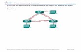 Práctica de laboratorio: configuración de OSPFv2 básico de ... Lab... · Según el modelo y la versión de IOS de Cisco, los comandos disponibles y los resultados que se obtienen