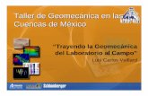 Taller de Geomecánica en las Cuencas de Méxicocedip.edu.mx/graficacion/petroleros/Geomecanica...Nuevas Tecnologías y Desarrollos de Laboratorio: Perfiles de Heterogeneidad y Esfuerzos