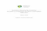 Inventario Nacional de Emisiones de Gases y ompuestos de ... · Emisiones por la producción de aluminio primario con proceso electrolítico Hall-Heroult 23 4.3.4 [25] Producción