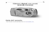 Cámara digital con zoom KODAK DX3600resources.kodak.com/support/pdf/es/manuals/urg... · Grabar vídeos — en el modo Vídeo puede grabar excelentes clips de ... *** En algunos
