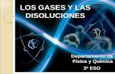 LOS GASES Y LAS DISOLUCIONESiesparquegoya.es/files/FQ/Tema 2_Los gases y las disoluciones... · 3º ESO . 0. Mapa conceptual Presión atmosférica GAS Disoluciones Teoría cinética