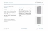 Puerta RF de 1 hoja - ASSA ABLOY ESPAÑA€¦ · 50 TESA catálogo general | Cilindros Cilindro de alta seguridad TX80 » Tipo de llave: Plana, incopiable y patentada. » Número