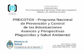 PRECOTOX - Programa Nacional de Prevención y … · • Nuestros ejes temáticos: ... Chubut = 4. ... sus procesos productivos y su desempeño ambiental, impulsando la producción
