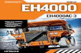 SERIE EH EH4000 - hitachiconstruction.com · Es uno de los camiones mineros de tecnolog ... considerablemente los costos de mantenimiento y combustible. ... camión y mantenerlo en