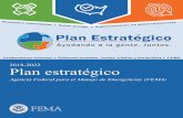 2018-2022 Plan estratégico de FEMA · el trabajo de nuestros empleados, ... El Plan Estratégico 2018-2022 de FEMA provee un marco para apoyar a los Estados Unidos antes, durante