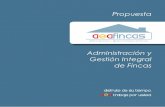 Administración y Gestión Integral de Fincas - … de Interes/Anexo 1... · Sobre AEA Fincas AEAFincas nace con la asociación de una red de oficinas dedicada a la Gestión y Administración
